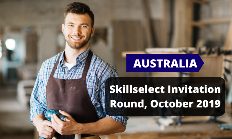 Australia SkillSelect Invitation Round october 2019